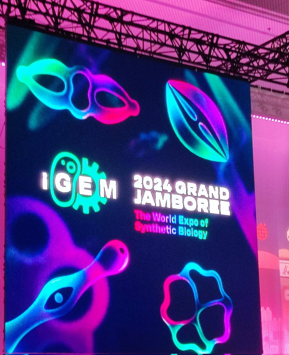 HTSBiotechMoss's tweet image. We are ready, the worlds biggest #syntheticbiology #synbio24 #synbio event - over 7000 students, the future of life science are joining #igem2024 #igem