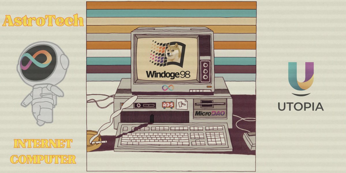 Windoge98exe's tweet image. You won&apos;t find quality memecoins like @windoge_98 under 10m marketcap on other blockchains.

Now is a great time to think about DCAing into $EXE. Windoge has big plans for the future!

#Memetech #Windoge #ICP #1000xgem #Retro #Computer #Nostalgia #Windows #DOGE #OS #DFINITY #EXE