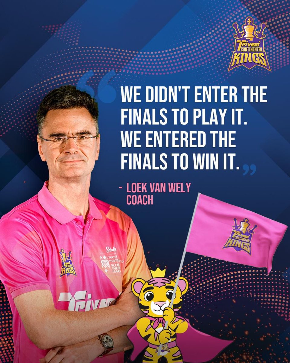 Powerful words from the Commander👮🏻‍♂️ of the TCK Army ⚔️

Coach Loek’s roar is enough to open the floodgates of adrenaline for the Kings!
#trivenicontinentalkings #techmgcl #thenextmove #globalchessleague