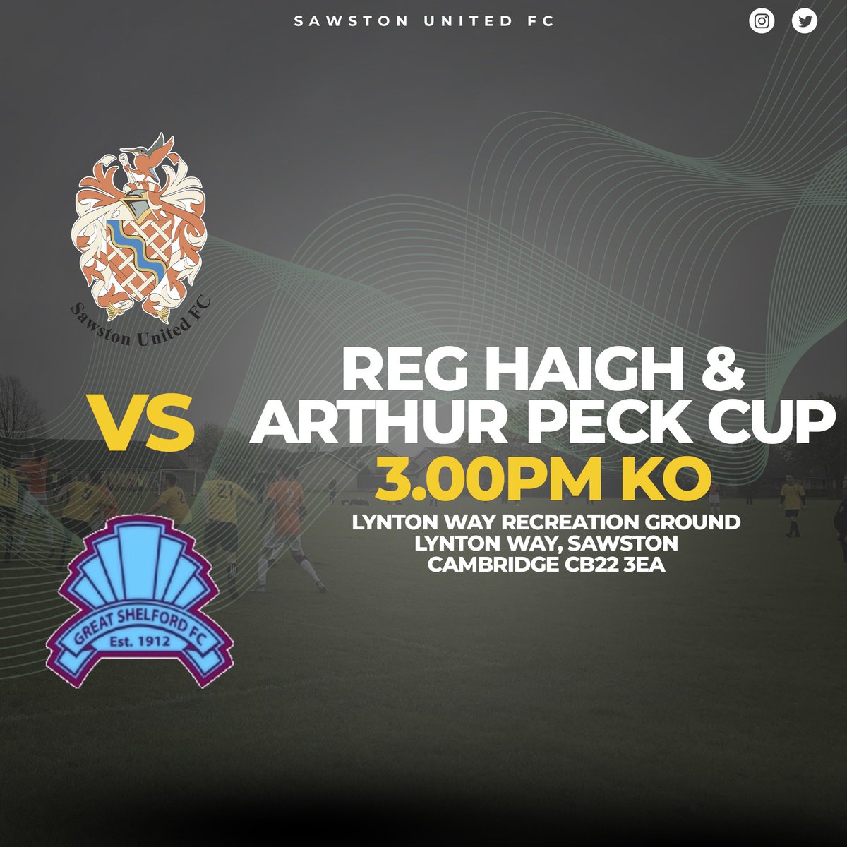 All about cup football this weekend with all 3 sides in cup action on Saturday! #SUFC #SawstonUnitedFC #Football