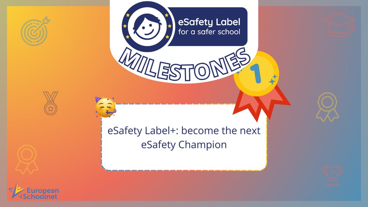 eu_schoolnet's tweet image. 🌍 The #eSafetyLabel+ project, since 2018, has empowered #eSafety Champions across Europe! 🙌 Shoutout to the educators creating safer digital spaces. Want to keep up the good work? Explore courses on the EUN Academy! shorturl.at/ryhn0