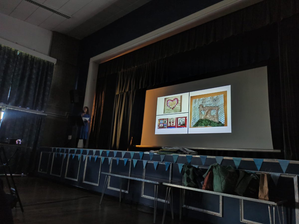 What a fabulous day for The Dee Valley Quilt! Thank you to Quiltfest for showcasing our quilt. We were so pleased to receive such lovely comments about the work from the children and community! #Quiltfest #quilting <a href="/TyPawb/">Tŷ Pawb</a> <a href="/wrexham/">Wrexham.com</a> <a href="/Llan_Rural_Ward/">Llangollen Rural News and Views</a> <a href="/CefnCouncil/">Cefn Community Council</a> <a href="/wrexhammuseums/">Amgueddfeydd Wrecsam / Wrexham Museums</a>