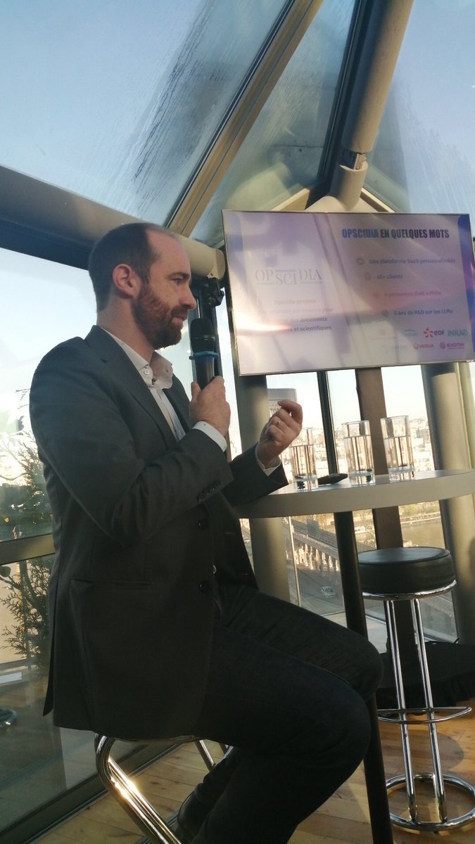 Matinale <a href="/lafnim/">lafnim</a> <a href="/Sylvain_Massip/">Sylvain Massip</a> #fondateur d <a href="/Opscidia/">Opscidia</a> #plateforme  #information  #scientifique sur plusieurs  temps #question #identifie  #analyse et #synthetise #reponse  #chatgpt 200 millions de sources scientifiques pretraitees. <a href="/health20Paris/">Denise Silber - BasilStrategies - VRforHealth</a> <a href="/TandemCom_Sante/">Tandem Com Santé</a>