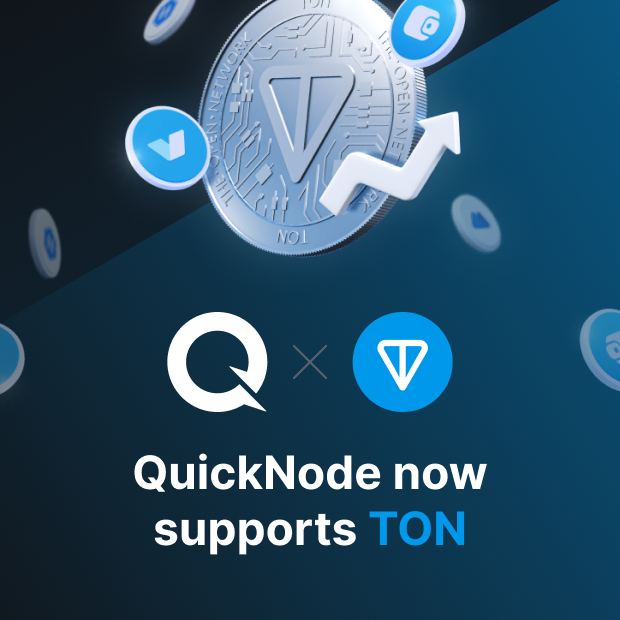 Quicknode's tweet photo. We’re excited to announce that QuickNode now offers full support for The Open Network (TON). TON is a decentralized platform built for a scalable, open internet. https://t.co/YJhuRRbEfY