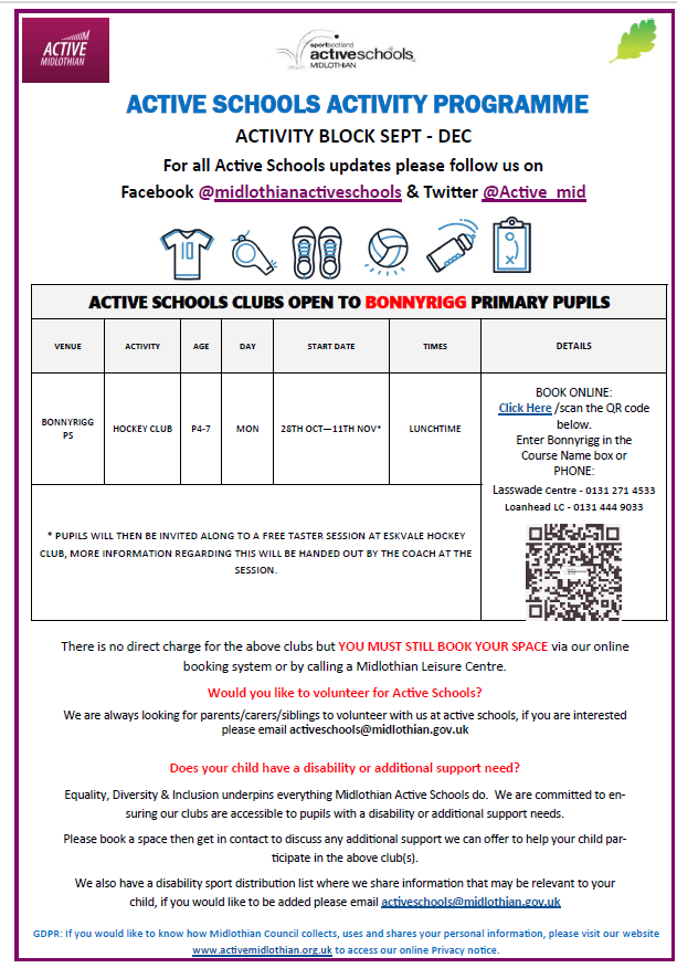 Active Schools Lasswade Area tweet media
