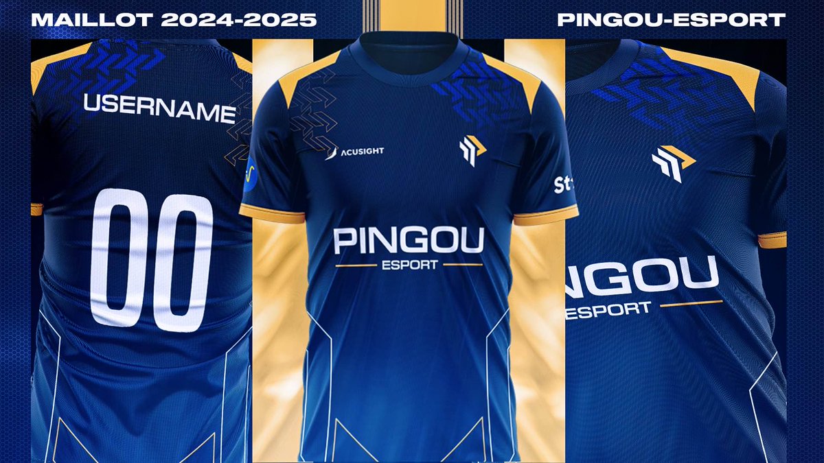 🚨 GIVEAWAY 🚨

Avec le lancement de notre boutique, on vous offre la possibilité de remporter notre maillot Pingou Esport 2024/2025 ! 🩵💛

Pour participer, c'est très simple :
🔄 RT
❤️ Like
👤 Follow <a href="/PingouEsport/">Pingou Esport</a>

N'hésite pas à donner ton avis sur le maillot 👇

#BreakTheIce