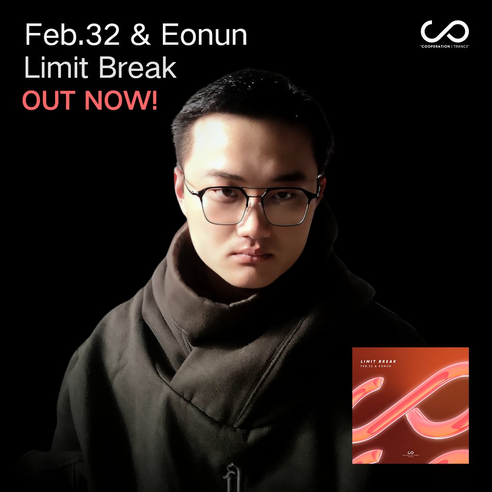 CooperationTra1's tweet photo. Our new release, Uplifting single Limit Break from Feb.32 with @Eonun_Official  is out now worldwide, and is currently listed on the Beatport Hype Chart at #85. Thanks to our fans for their support.

Listen via streaming：
https://t.co/7bL70XWzTY https://t.co/DHd5xsaaq6