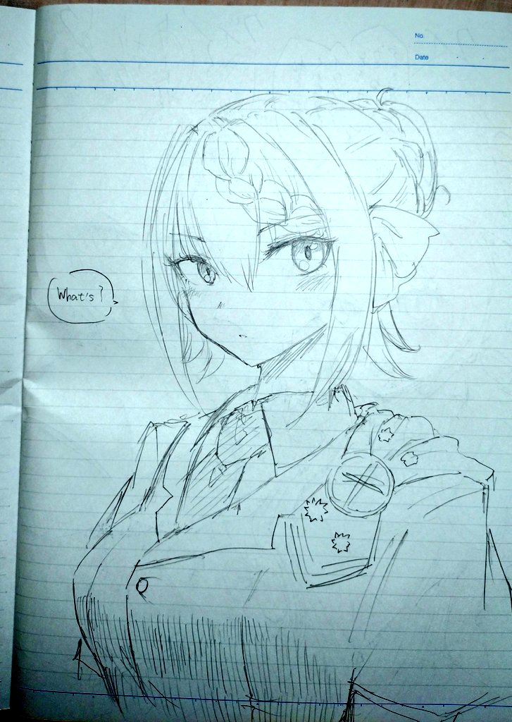 パースは見返り美人さんだね…………… 