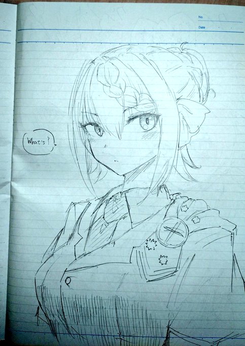 パースは見返り美人さんだね…………… 