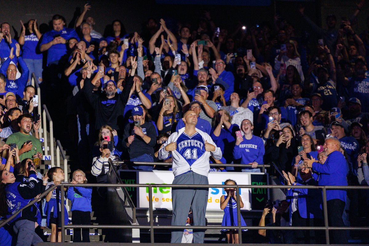 ChrisFisherKY's tweet photo. For the first time since Mar. 21, 2024, Kentucky will play basketball vs. another team. 

For the first time since Mar. 25, 2009, Kentucky will be coached by someone not named John Calipari. 

For the first time since Mar. 22, 1985, Kentucky will be coached by a former Wildcat.

For the first time ever, Kentucky will be coached by Mark Pope.

It's gameday.
