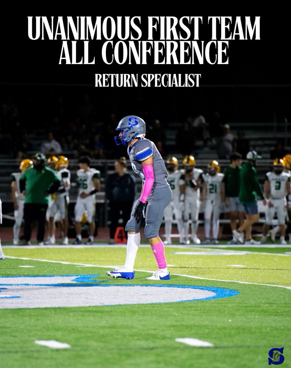 Congratulations to senior CJ Danforth on being named Unanimous 1st Team All-FRCC North Return Specialist!

On the season, CJ had 14 kick returns and averaged 30.1 yards per return, which led the FRCC-North, in addition to 7 punt returns and averaged 7.4 yards per return.