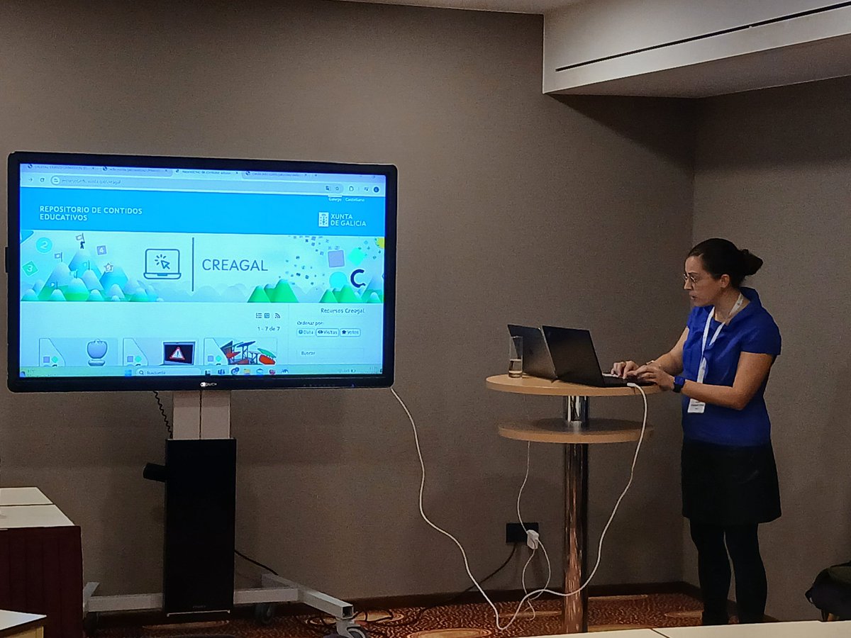 alicedegalice's tweet photo. This morning with @Lucia_Penabad from @CfrFerrol at #DIPS_2024 presenting the Galician Digital Strategy 2030 as well as #CREAGAL
@DIPS_BRUSSELS @CAFIgalicia #Erasmus_Plus https://t.co/NxAz9IImrR
