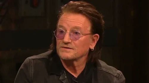 DrHaroldNews's tweet photo. Bono says the name 'Bono' is of Hebrew origin and means 'man without a moral compass'. https://t.co/WZyoFvcsn5