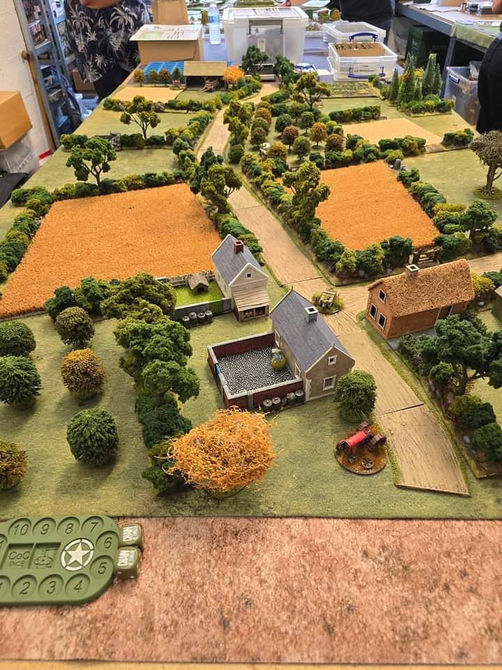 point_hq's tweet image. Played my first game of Chain of Command at Crack Con this weekend on this absolutely awesome table.
Unfortunately my dice rolling didn't quite match the awesomeness of the scenery.....
#wargaming #warmongers #toofatlardies