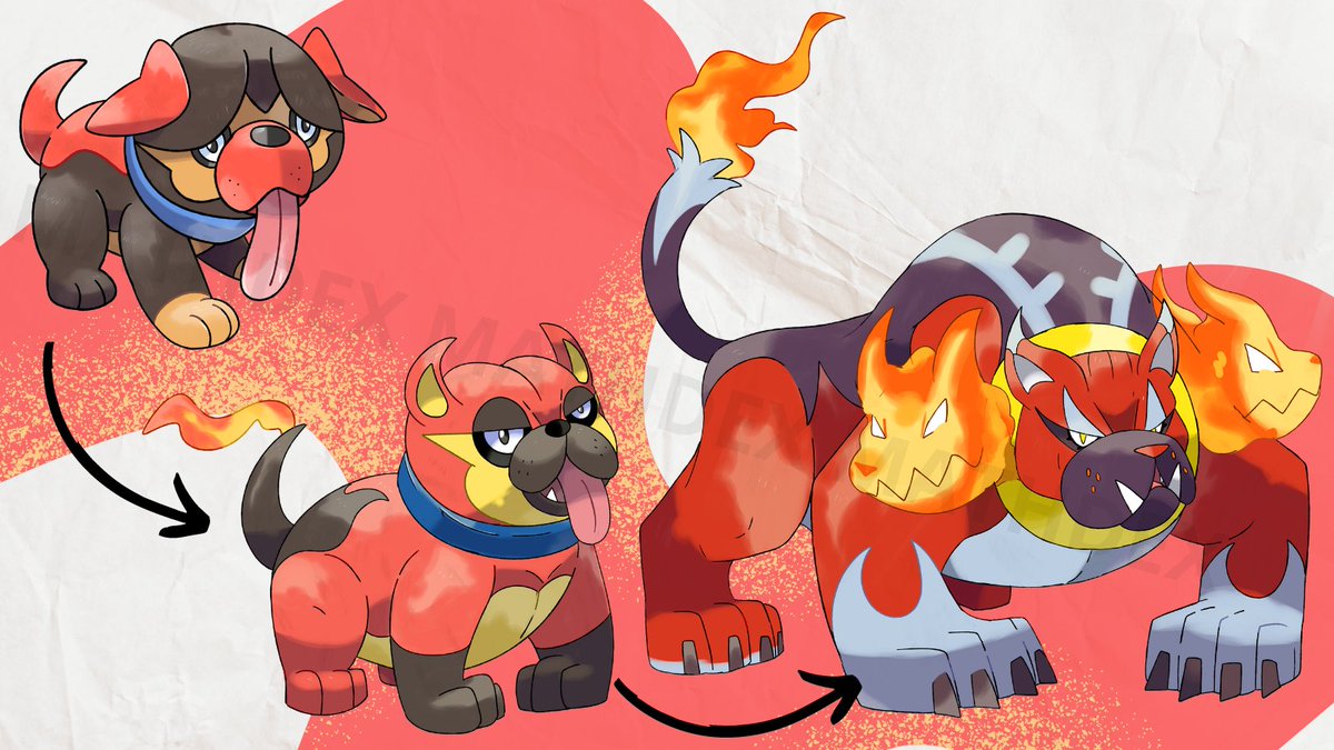 mathneves012's tweet image. FAKEMON FIRE STARTER🔥

Puppyro - Fire 🔥
Pyronine - Fire 🔥
Incerberus - Fire/ghost 🔥👻

#fakemon #Pokemon #anime_girls #artwork #GAMES