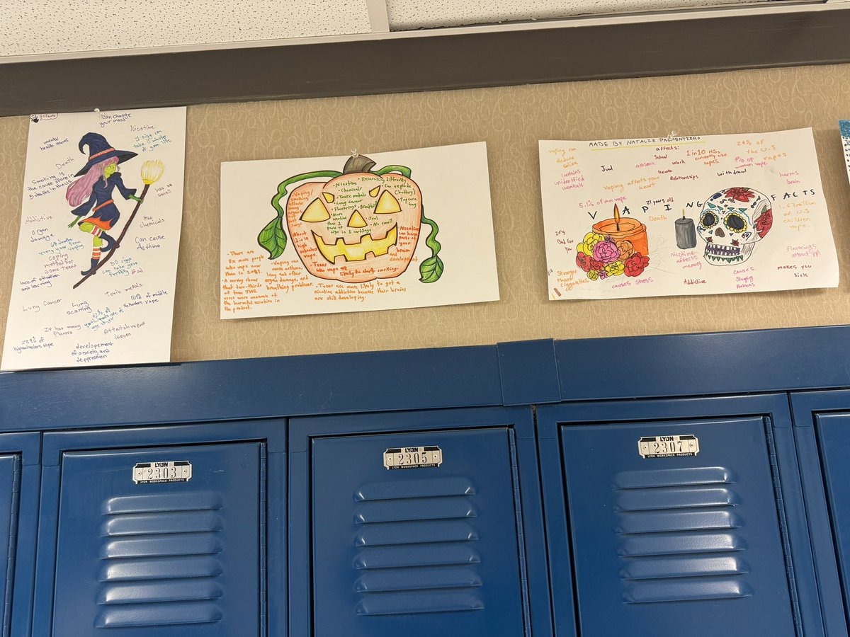 MESMS Health (@mesmshealth) on Twitter photo MESMS 7th & 8th Grade students made infographics and informational posters about vaping ahead of Red Ribbon Week. Amazing work by our students. #RedRibbonWeek #MESMSHealth <a href="/MESMSHorowitz/">Marie Horowitz</a> <a href="/YCSD_Athletics/">Robert Barrett</a> MESMS 7th & 8th Grade students made infographics and informational posters about vaping ahead of Red Ribbon Week. Amazing work by our students. #RedRibbonWeek #MESMSHealth <a href="/MESMSHorowitz/">Marie Horowitz</a> <a href="/YCSD_Athletics/">Robert Barrett</a>