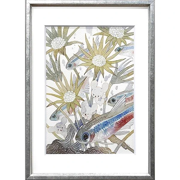 #あしゆら6 
あしもとにゆらぐ6ではこちらの展示作品4点が通販受付しております☺️
https://t.co/G4jwITgvKL 