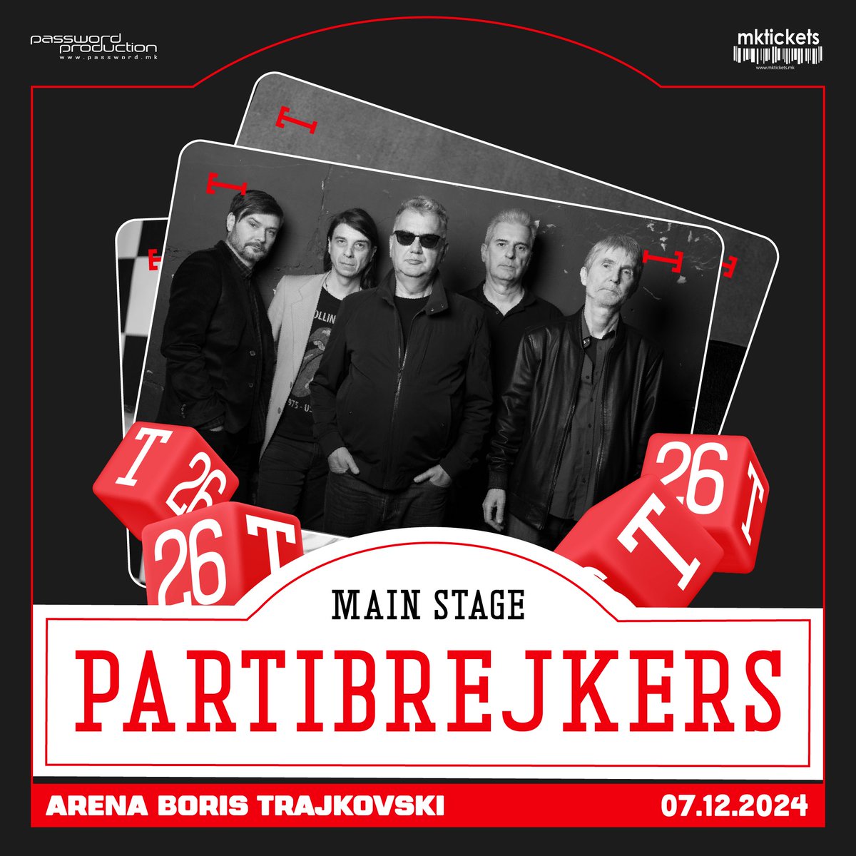 PARTIBREJKERS ни се придружуваат во програмата на Главна бина!😎 
7 ДЕКЕМВРИ, #ТАКСИРАТФЕСТИВАЛ