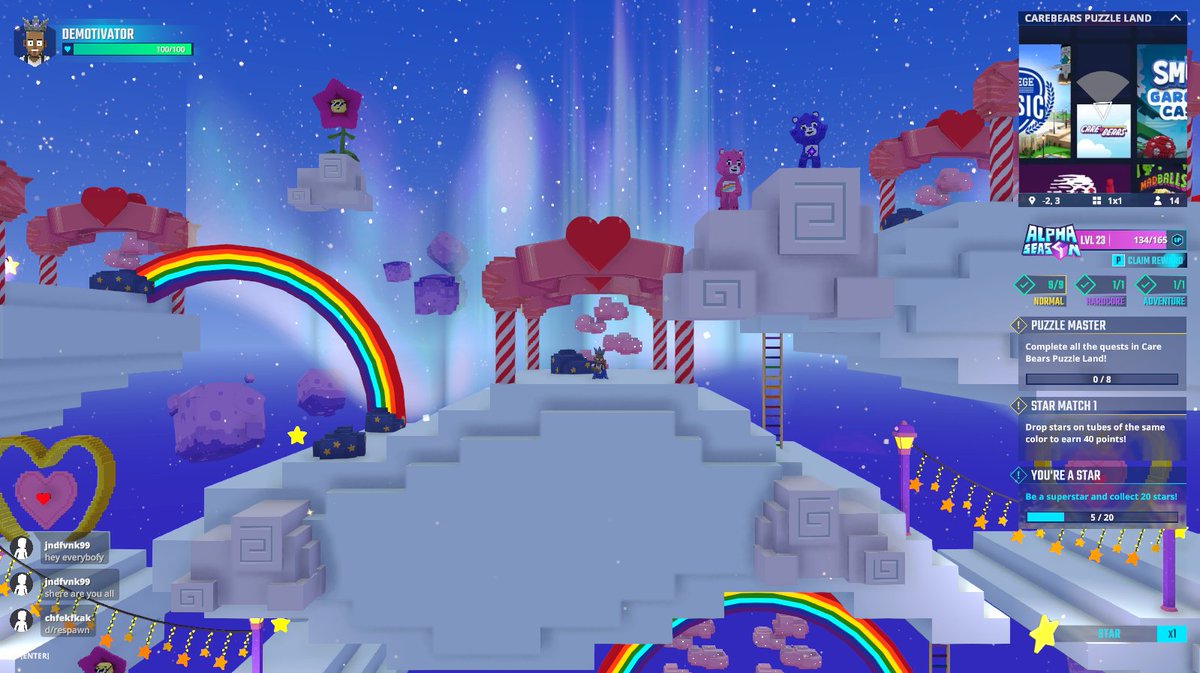 Cloudy with a chance of @CareBears 🧸 Just wanted to Share Bear here to let ya'll know... 😉 <a href="/TheSandboxGame/">The Sandbox</a>! ▶️ sandbox.game #TheSandbox #AlphaSeason4 #AS4SocialChallenge