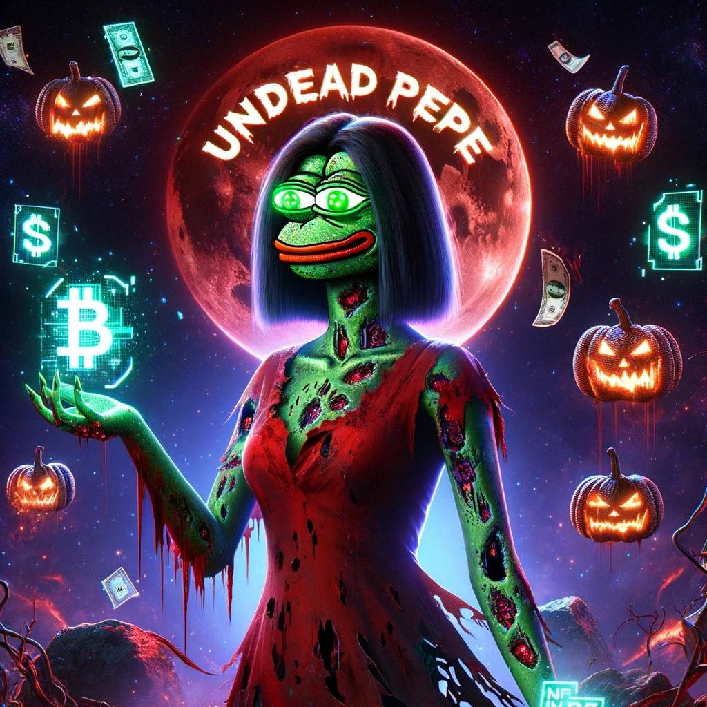 🎃👻 UNDEAD PEPE TAKES OVER HALLOWEEN! 👻🎃

Crypto enthusiasts, influencers, and all you market movers out there – the spookiest season has arrived, and so has the Undead Pepe revolution! 🧟‍♂️💀 This Halloween, we’re calling YOU to be part of something epic!

🔥 Undead Pepe is