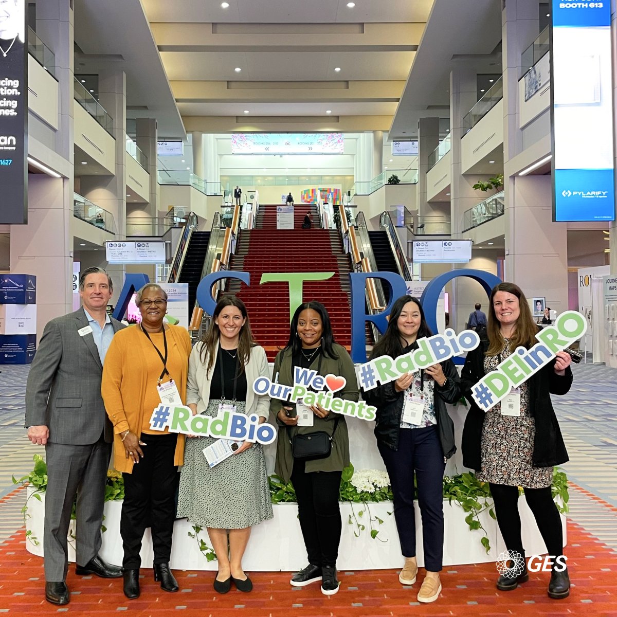 Behind the scenes at the ASTRO Annual Meeting with GES! 

We teamed up with ASTRO to elevate the event experience, featuring the Industry-Expert Theaters, a shift to digital posters and sponsorship opportunities. Huge thanks to everyone who joined us—check out this crew! 📸✨