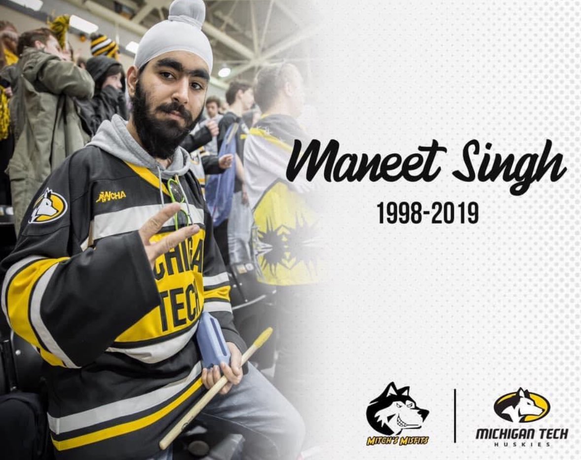 mitchsmisfits's tweet photo. Today, we honor Maneet Singh, whose lucky number was 3. He always sat in section L, row 7, seat 3, a spot that remains reserved for him at every game. Maneet was more than just a Misfit; he was family, and he is greatly missed. https://t.co/gPH4JDJBDL