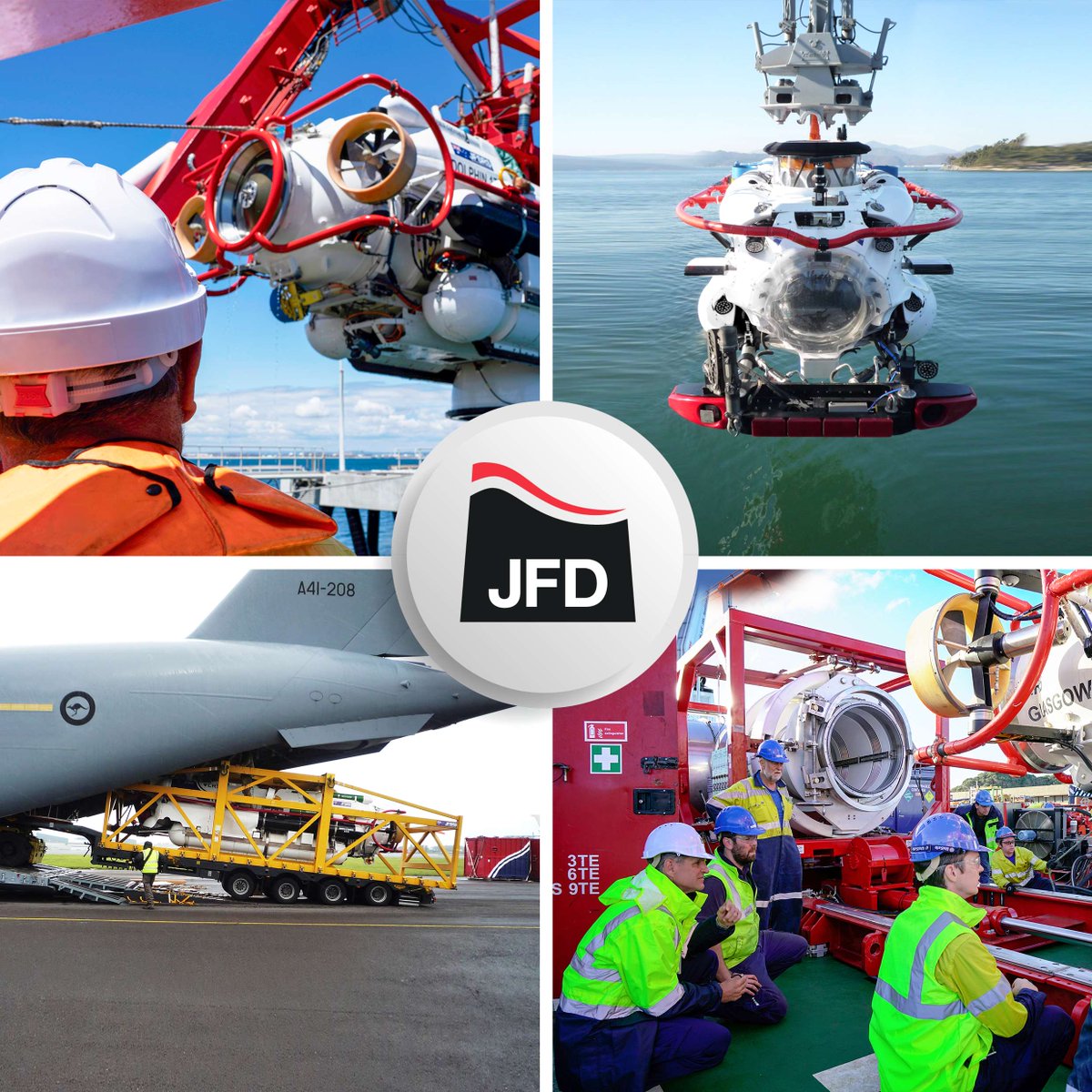 Proven expertise is crucial to minimise risk during life critical operations and JFD is proud to be able to demonstrate an incomparable track record performing successful submarine rescue exercises around the world over the past four decades. 

#submarinerescue #provenexpertise