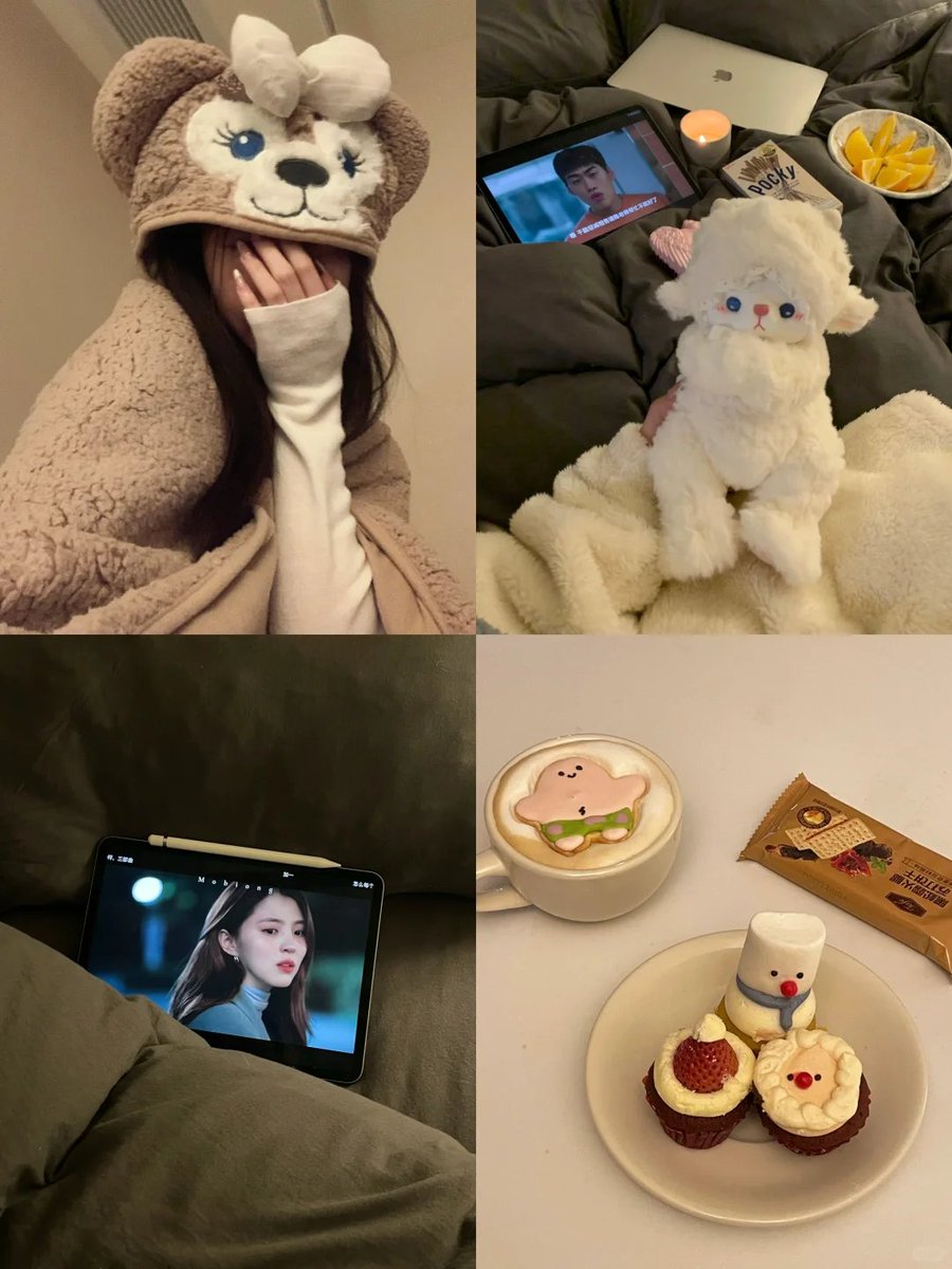 ScottAlsopp2's tweet image. 大人の世界には癒しのかわいい日常が必要です✨
私も一人でロマンチックな日々をたくさん過ごしました🧡
安定した演技を見せるハンさんの美貌を見ていました👩
かわいいケーキとクッキーコーヒーを食べました🖤
見れば見るほど何度も出てくる可愛い寝羊が好きになりました🧡