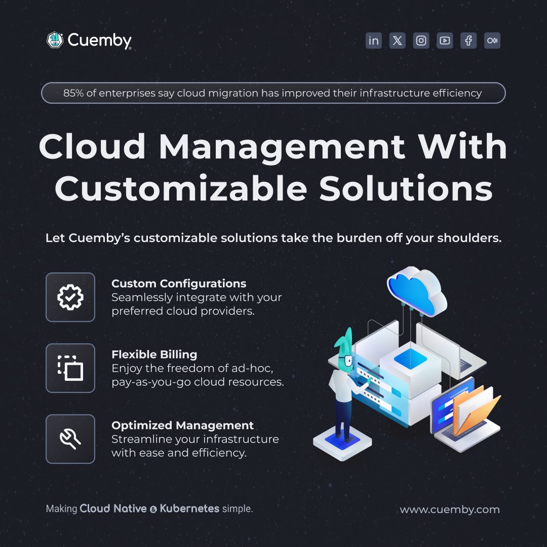cuemby's tweet image. With CCP’s pay-as-you-go model, you only pay for what you use, providing cost transparency and efficiency. 

🤝 Book a consultation: bit.ly/3XMzYEy

#itinfrastructure #infrastructureengineer #applicationdelivery #infrastructureasaservice