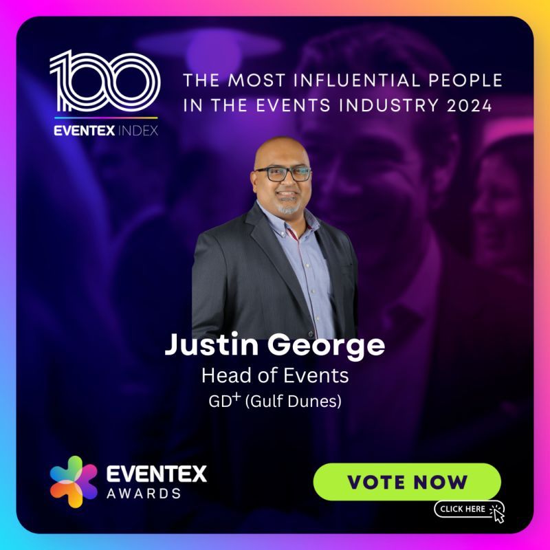 Our Head of #CorporateEvents has been nominated for Most Influential People in #Events at the #Eventex Awards! We'd love your support to help him secure this honor. 

1. Click lnkd.in/djxs-MhG &amp; log in
2. Select "Event Professional"
3. Find Justin under "J" &amp; hit the ⭐