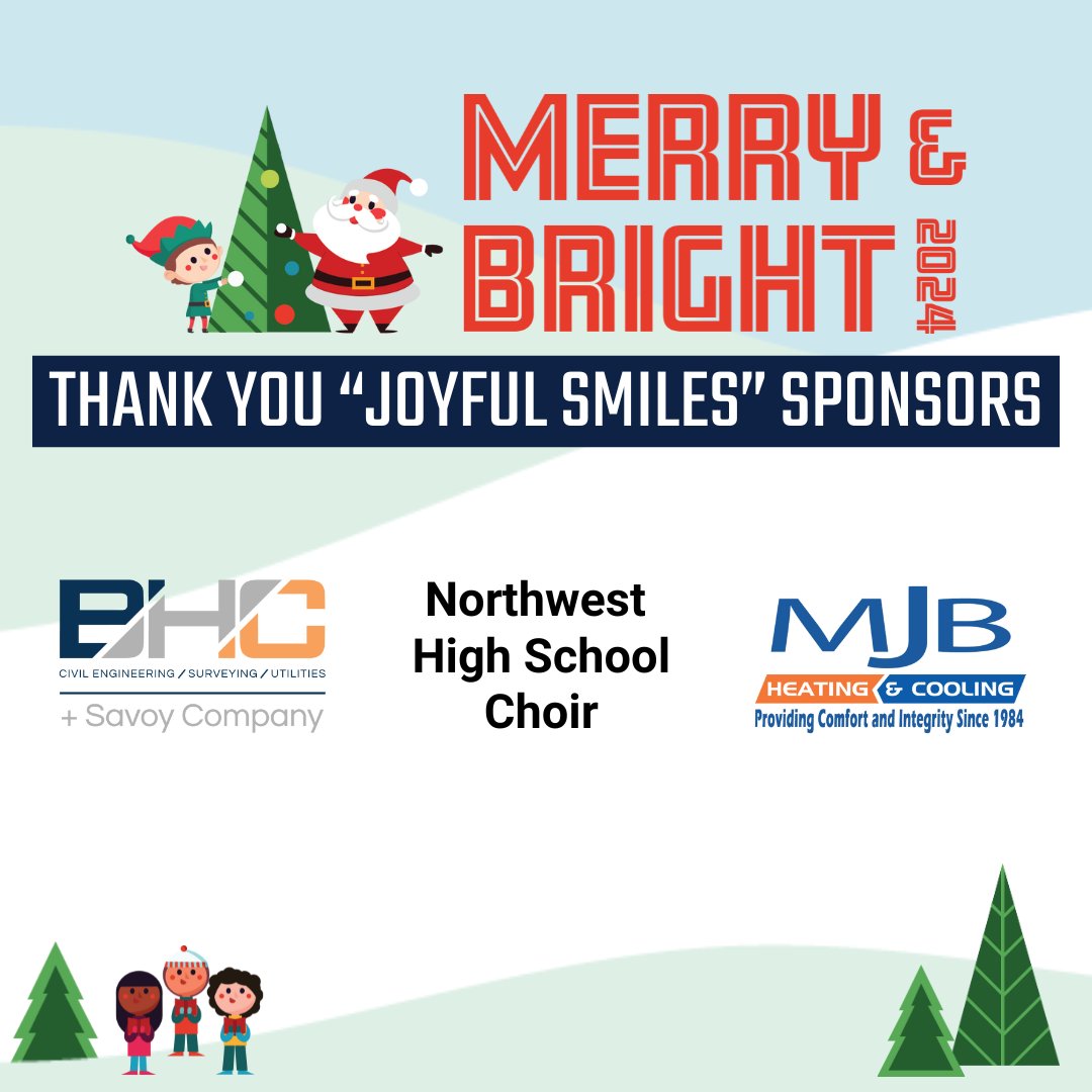 We look forward to several special performances at this year's Merry &amp; Bright Union Station Lighting Event (Nov 21), including a musical performance by the Northwest High School Choir! Performances and activities are made possible by our generous sponsors! bit.ly/3YtpQkx