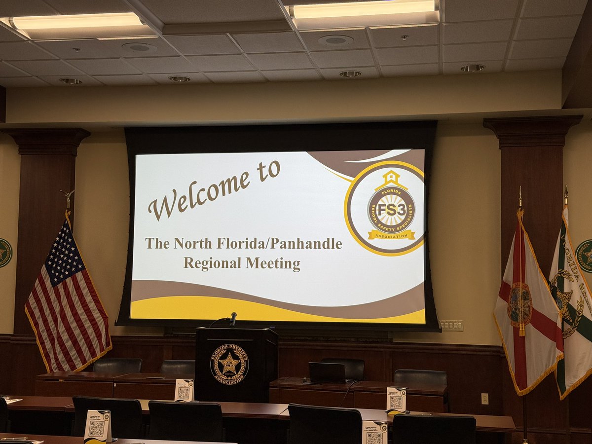 Region 1 &amp; 2 meeting today. These regional meetings are a great opportunity for school safety professionals to share best practices