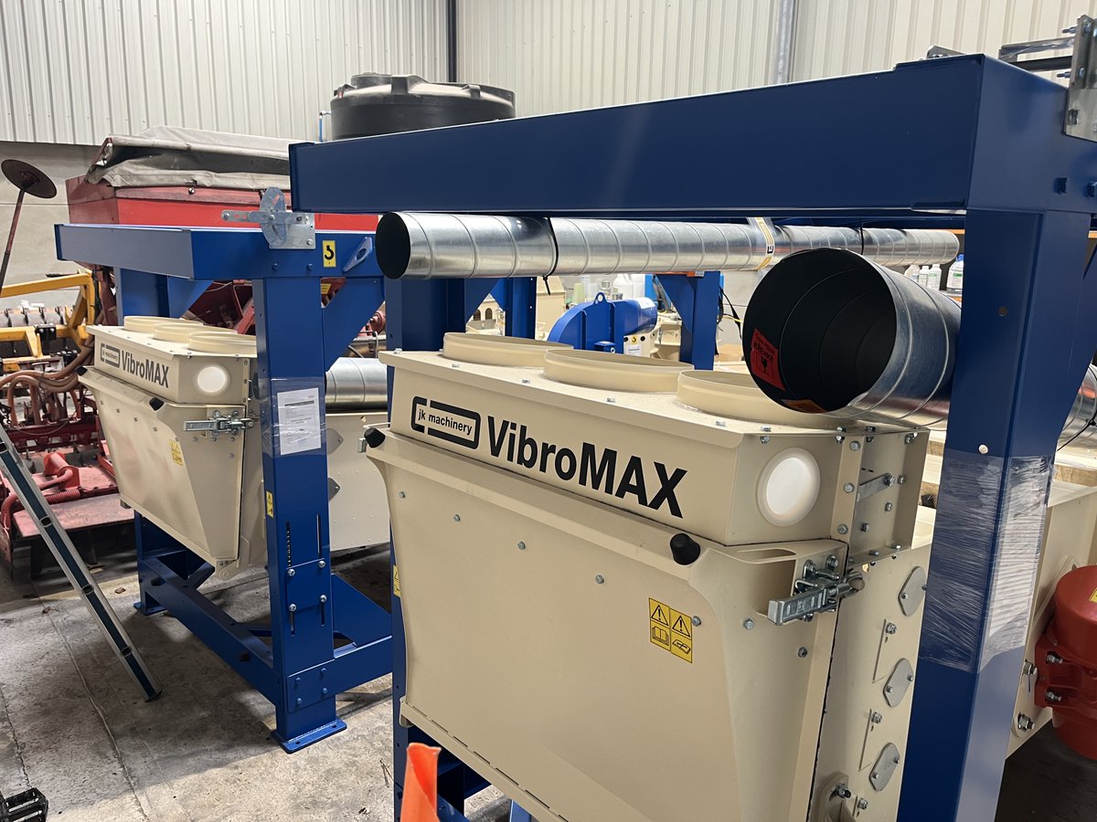 McArthur_Agri's tweet image. A couple of buildings worth of shiny new kit ready for installation in north west England. This installation is for a cereal and pulse dehulling line to product animal feed and pet food ingredients. #grainprocessing #graincleaning #grainsorting #grainstorage