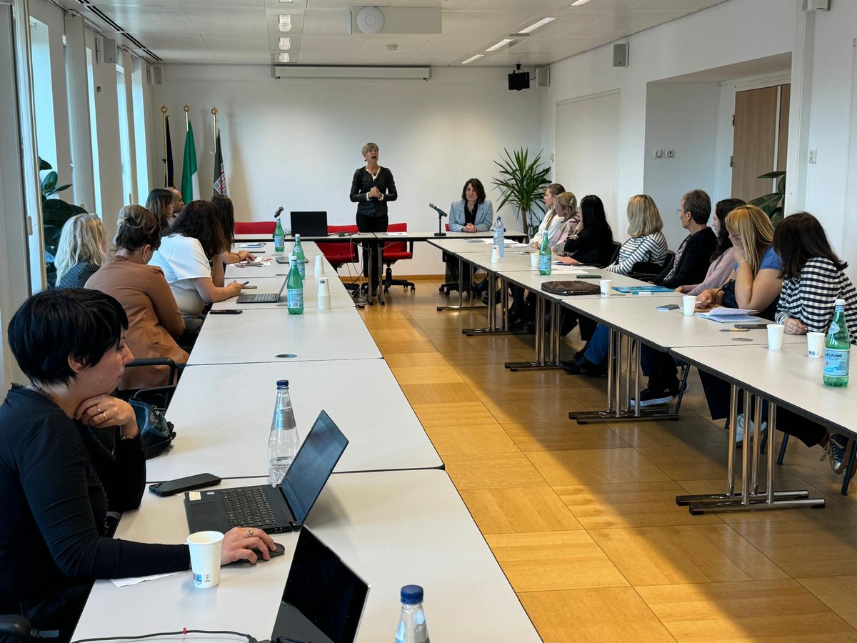 Pomocdeci's tweet image. On #ErasmusPlus #PathwaysProject #ECEC teachers from Serbia presenting achieved results at the round table in Brussels: #Inclusion #DigitalInnovation #greenfuture with emphasis on parent cooperation, 
An inspiration&amp;amp;hope for greener, more inclusive future! 
@FPCEUC
@FORMAazione