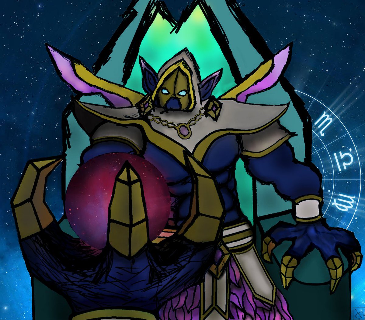 invented and added my own icon in the lower right corner as an identifier of my works xD