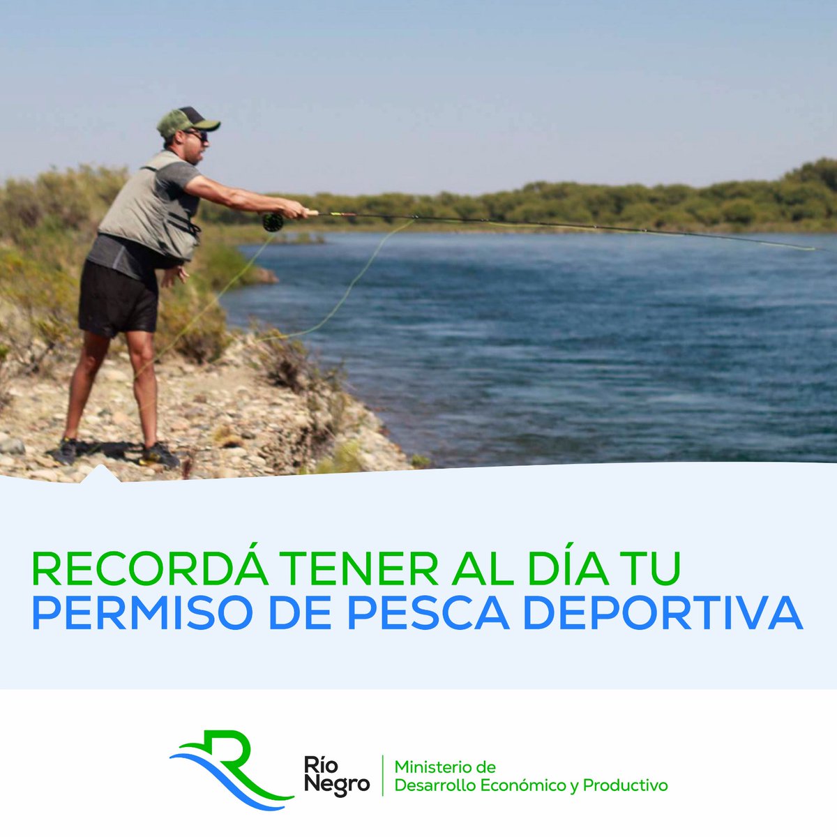 MesaDePesca's tweet photo. ⚠️ ¡Comenzó la venta de permisos para la temporada 2024/2025! 🎣

Los vas a poder conseguir en https://t.co/gMFRJ1A1K9 o en los comercios habilitados en cada localidad. 

@econprod_rn 
#pescadeportiva #temporada https://t.co/RplavA7mMG