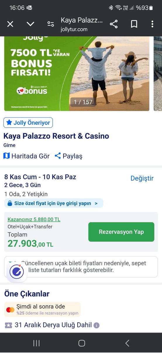 MuratSevenn's tweet photo. @JOLLYTUR @oslem_ce Buyrun bugünkü fiyat!!!!
Siz şakamısınız @JOLLYTUR pişmanlıktır demeye devam ediyoruz. https://t.co/aYOkQHmaUb