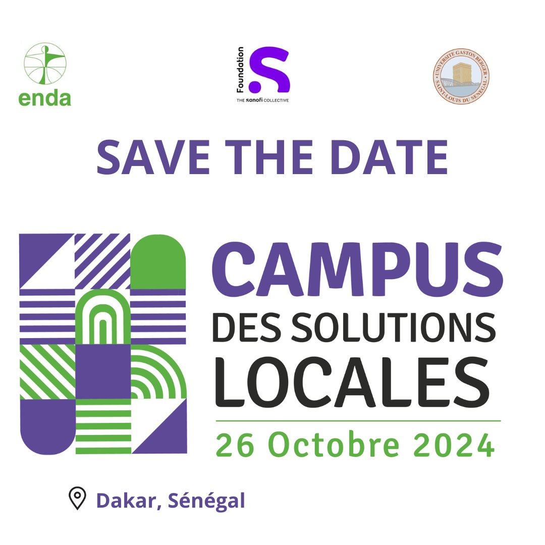 SanteEnda's tweet photo. 🗓SAVE THE DATE
Rejoignez-nous pour découvrir les impacts catastrophiques des changements climatiques et les solutions innovantes élaborées par les populations africaines !
#ChangementClimatiques #impactssanitaires #solutionslocales https://t.co/LlLA8jvM1F