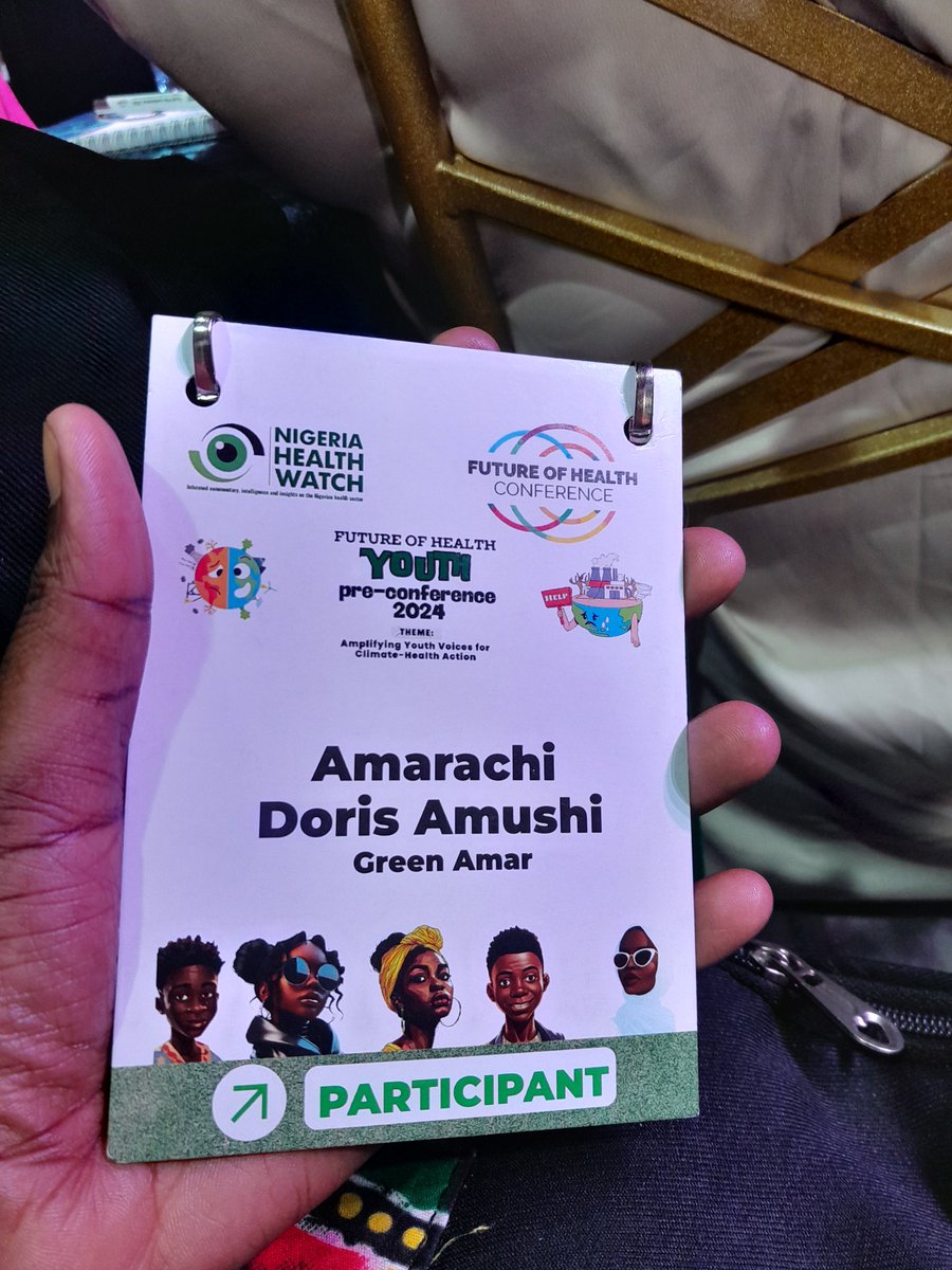 QueenRisamara's tweet photo. At the Future of the Health Conference organized by Nigeria Health Watch to amplify the voice of the Nigerian Youth. @nigeriahealthwatch #Youth4ClimateActionsNG https://t.co/bgLpHAaiXQ