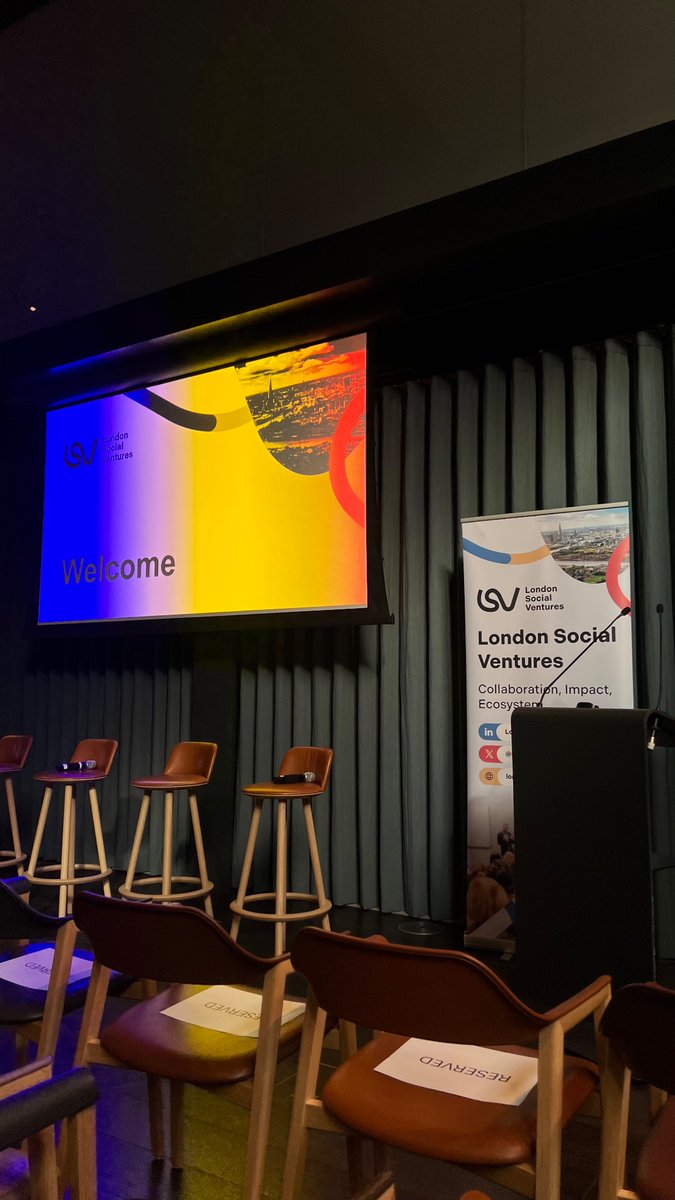Thrilled to join collaborators at leading London universities at the London Social Ventures event this afternoon! 

#socialimpact #impactleaders #changeforgood