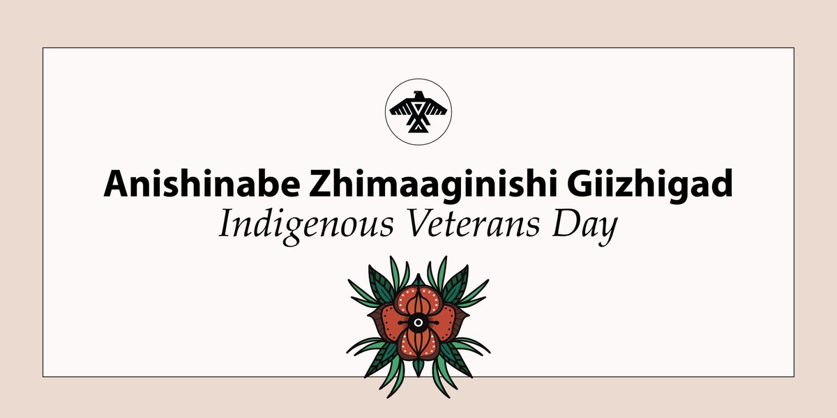 Anishinabe Zhimaaginishi Giizhigad (Indigenous Veterans Day)
