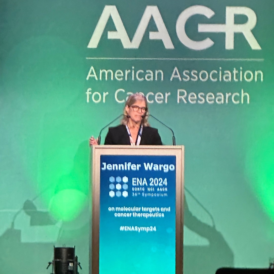 AACR (@aacr) on Twitter photo Jennifer Wargo delivers a keynote address on the microbiome to open the EORTC-NCI-AACR Symposium on Molecular Targets and Cancer Therapeutics.
#ENASymp24 <a href="/JenWargoMD/">Jennifer Wargo MD</a> Jennifer Wargo delivers a keynote address on the microbiome to open the EORTC-NCI-AACR Symposium on Molecular Targets and Cancer Therapeutics.
#ENASymp24 <a href="/JenWargoMD/">Jennifer Wargo MD</a>