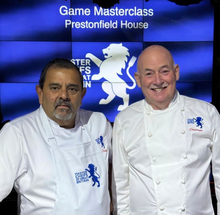 Grande Cuisine Academy (@gcacademyhq) on Twitter photo Fab day yesterday at the <a href="/masterchefsgb/">Master Chefs of Great Britain</a> Masterclass in Game. Great demos by Cyrus Todiwala and Athanor user Lorna McNee, along with presentations from @thedorchester, @gleneagleshotel, and one of last year's Andrew Fairlie Scholarship winners, Darren Seggie from Glasgow College. Fab day yesterday at the <a href="/masterchefsgb/">Master Chefs of Great Britain</a> Masterclass in Game. Great demos by Cyrus Todiwala and Athanor user Lorna McNee, along with presentations from @thedorchester, @gleneagleshotel, and one of last year's Andrew Fairlie Scholarship winners, Darren Seggie from Glasgow College.