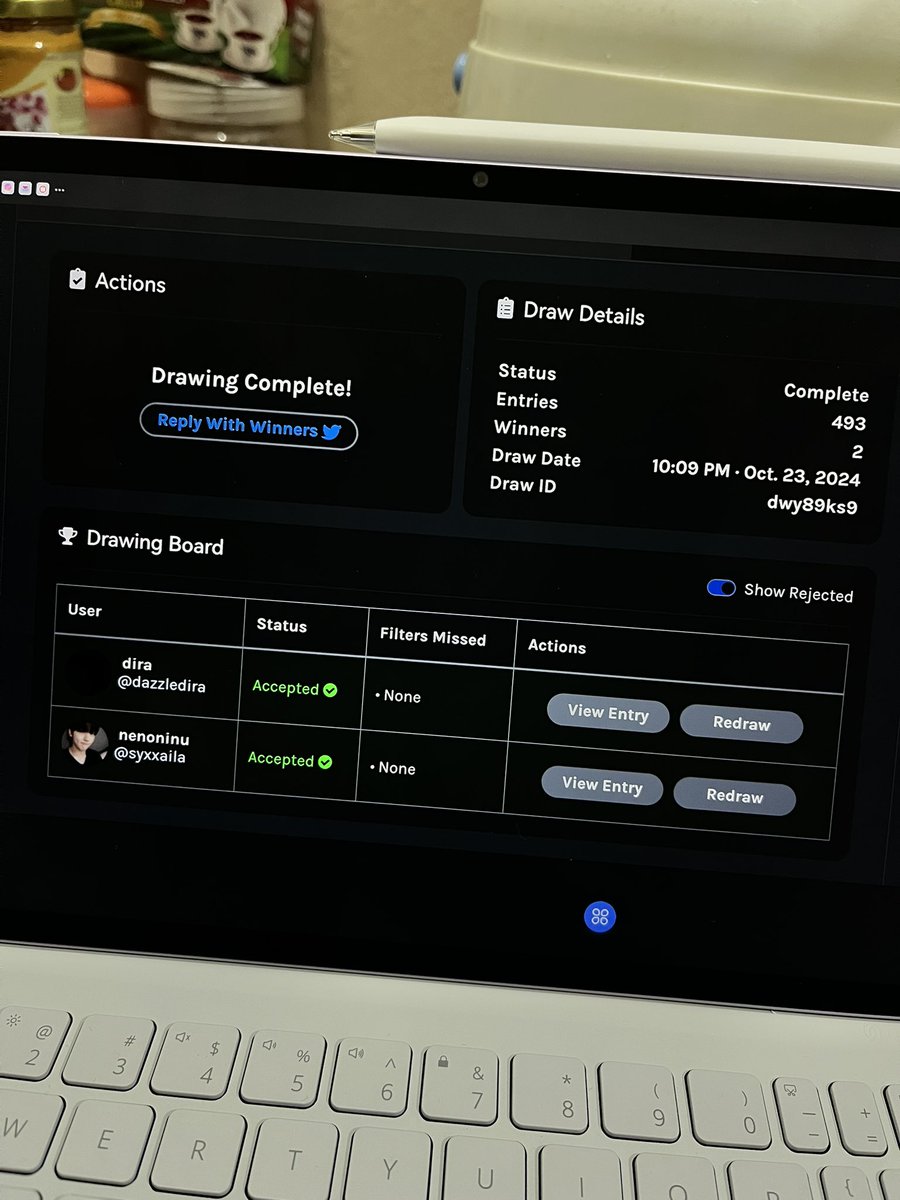 congrats <a href="/dazzledira/">dira</a> <a href="/syxxaila/">nenoninu</a> 🎉
dm untuk konfirm yaa maks 1x24 jam thx!