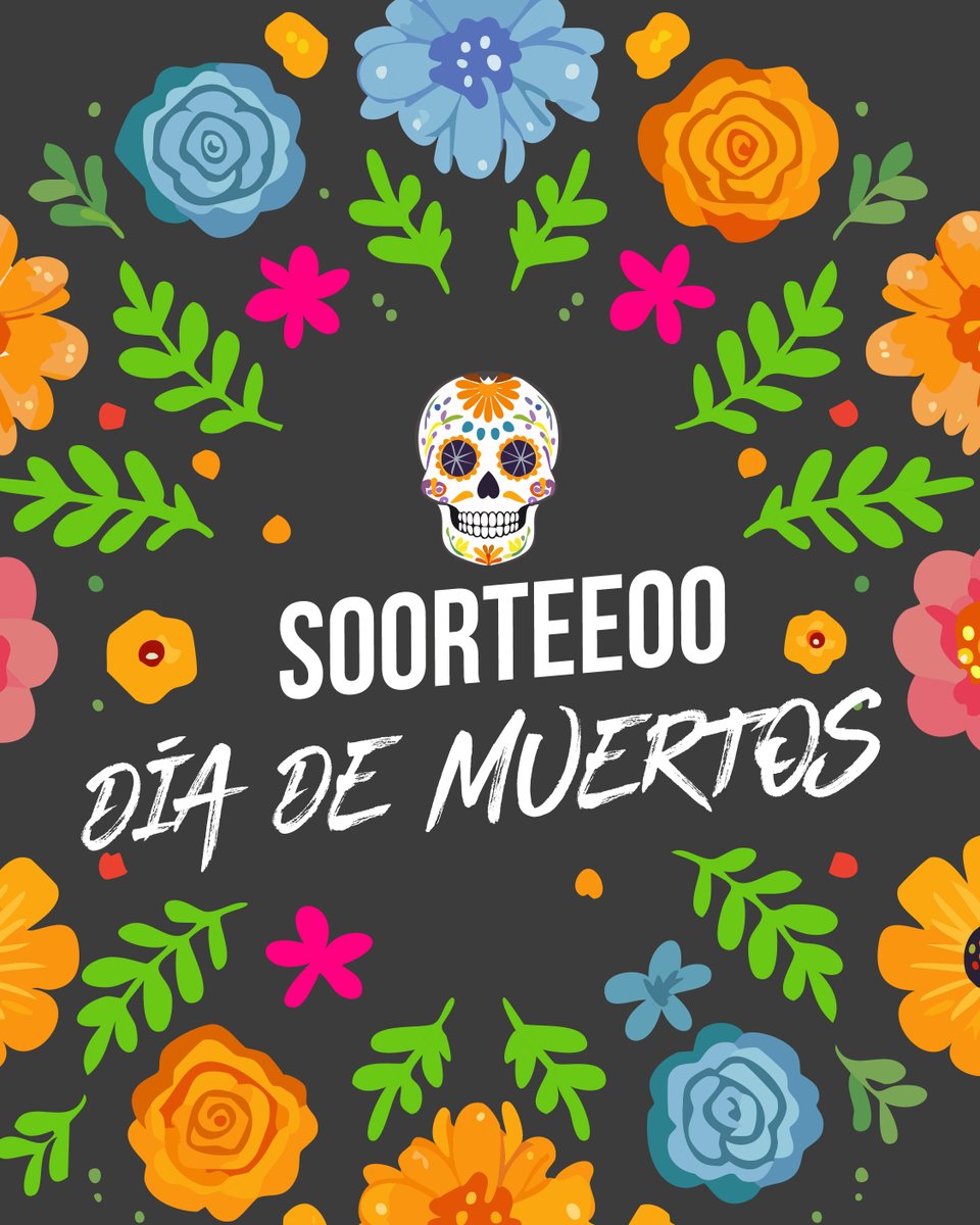 Mexifoods4u's tweet photo. SOOOORTEEEOOO DÍA DE MUERTOS 
¡El Día de Muertos es una de las fechas más importantes para nosotros y queremos celebrarlo regalándoos un lotazo Mexi! 😎

Se sortean:
🔥 3 Packs de productos + merchandising MEXIFOODS (según stock)

¡Puedes conseguirlo siguiendo estos pasos! ⬇️
🌮 Ser seguidor de @‌Mexifoods4u
💚 FAV al tweet y menciona a la persona con la que vas a celebrar este Día de Muertos.
🔁 ¿Participación extra? RT a este tweet.

#Mexifoods #diademuertos #Mexico #FiestaMexicana #comidamexicana #tacos #totopos #guacamole #sorteo

*Tenéis hasta el día 30 de octubre hasta las 23:59h para participar.
*Los ganadores serán comunicados en un tweet el día 31 de octubre. (Ninguna otra cuenta que no sea esta, dará ganadores)
* BASES LEGALES: https://t.co/6YGbvBNtG9
*No se admiten envíos a islas Baleares o Canarias.