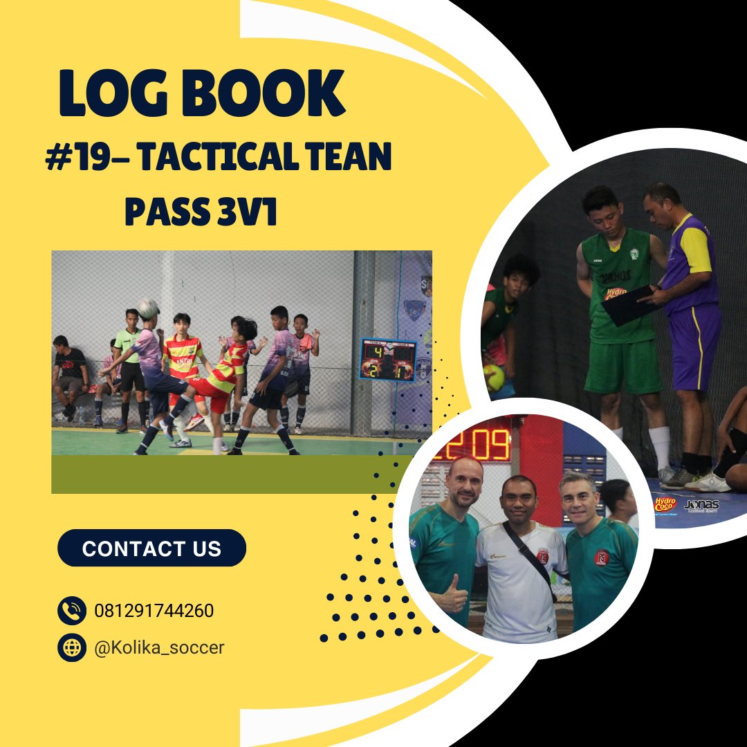 Latihan Passing 3v1 Tactical Team. Please Like, Share and Subscribe youtube.com/watch?v=cAKPAl…  #proceslatihan #drillfutsal