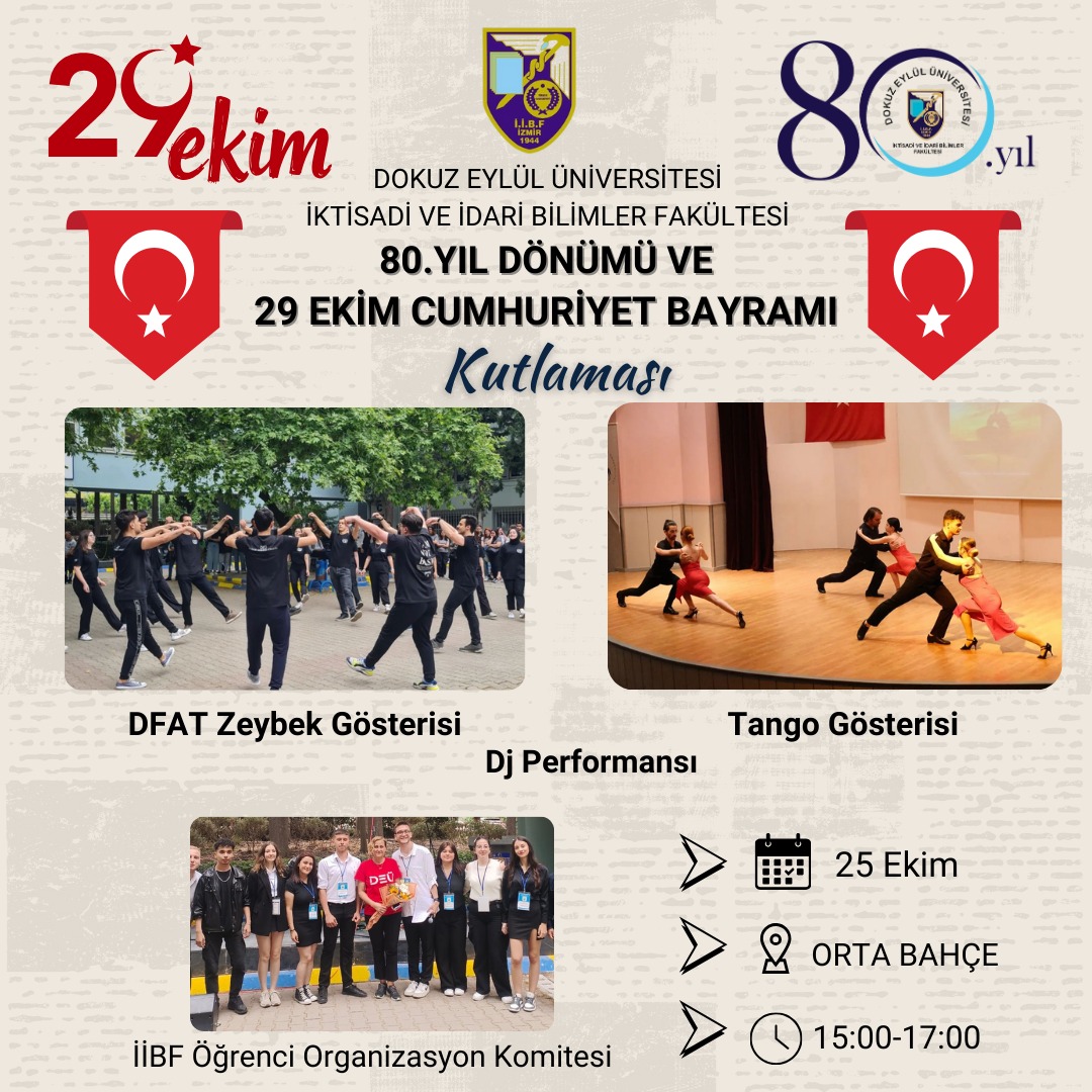 izimder's tweet photo. Fakültemizin 29 Ekim Cumhuriyet Bayramı kutlaması. https://t.co/t5hHDKwvtD