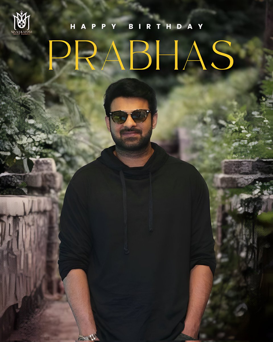 Happy Birthday to the one and only Rebel Star, <a href="/PrabhasRaju/">Prabhas FC</a>! 🎉 Your incredible journey and dedication continue to inspire millions. Wishing you a year filled with success, happiness, and more blockbuster moments! 🌟 #HBDPrabhas #HappyBirthdayPrabhas #HBDRebelstarPrabhas