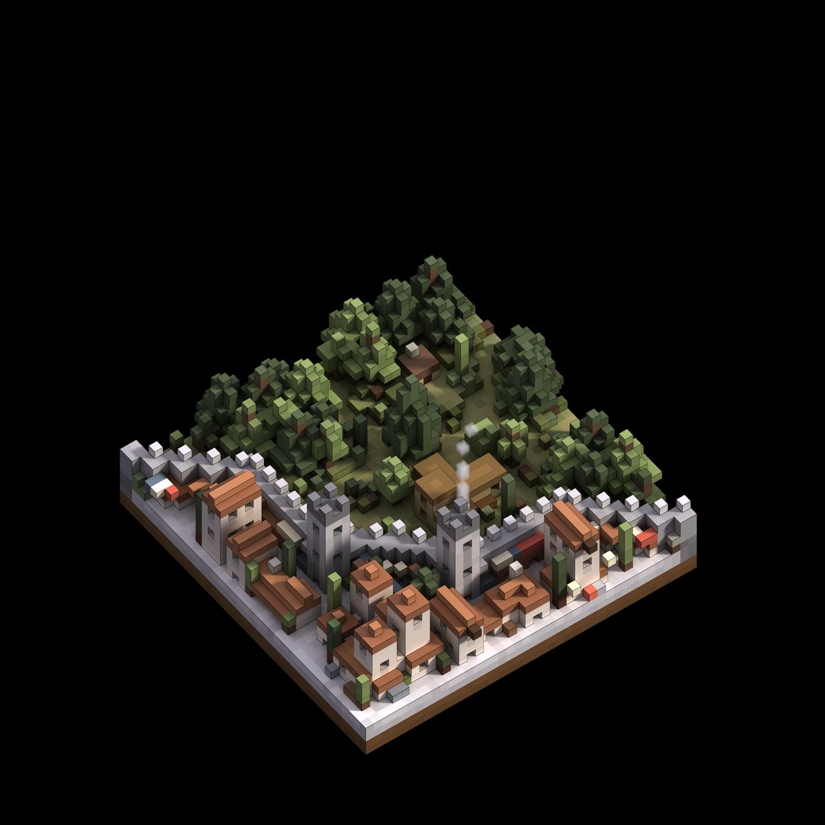 Tile ffffcccff_1

🌇A little city corner; a baker, cobbler, homesteads and all the good little things... until it all comes crashing down under a charge of paladins⚔️ 

Who will win the battle of allegiance...

<a href="/pavedgame/">PAVED</a> 
Tile laying, puzzle playing... on chain gaming

#voxelart