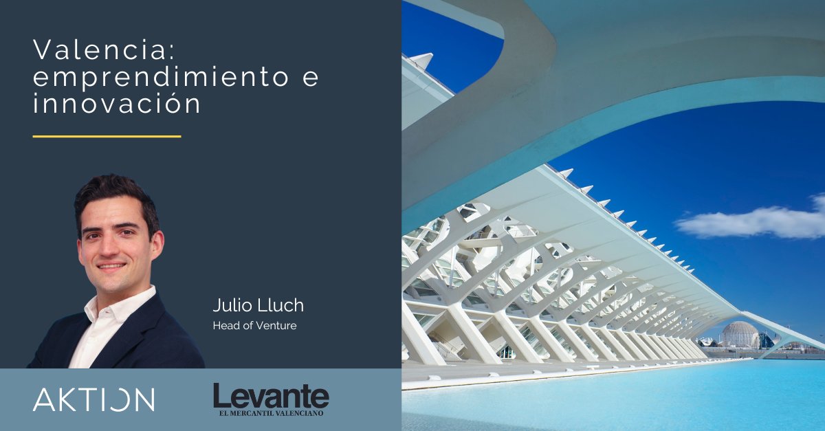 [#SomosNoticia🗞] Valencia: emprendimiento e innovación; el interesante artículo que nuestro compañero <a href="/julio_lluch/">Julio Lluch</a> escribe para el periódico <a href="/levante_emv/">Levante-EMV</a>.

👀 ¡No te lo pierdas!

Haz clic para leer la noticia completa 👇 
levante-emv.com/economia/activ…
